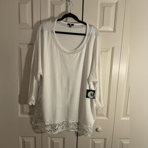 Beautiful top with lace